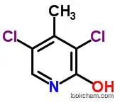 Molecular Structure of 58236-72-9 (3,5-Dichloro-4-methyl-pyridin-2-ol)